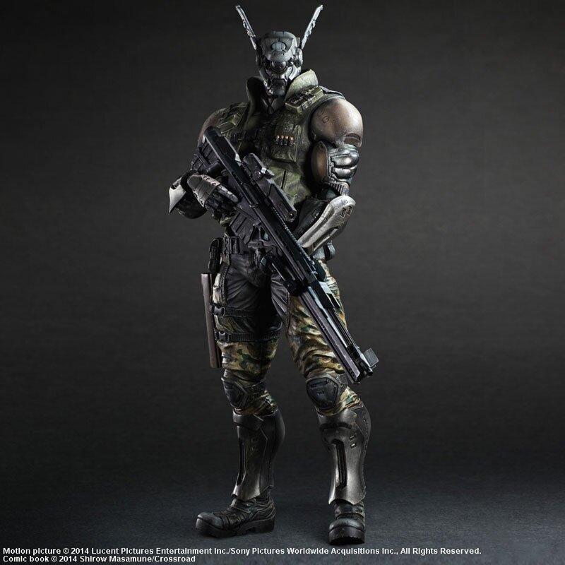 Amazon.com: Appleseed Alpha Briareos Play Arts Kai Action