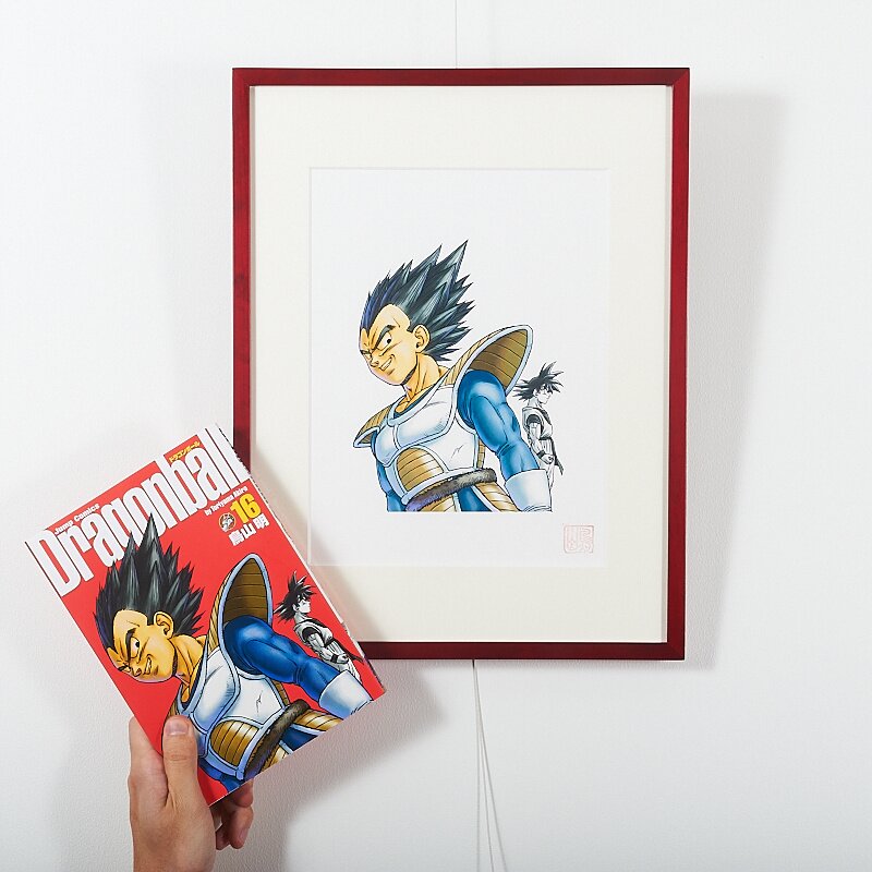 Akira Toriyama Reproduction Art Print - Dragon Ball: The Complete