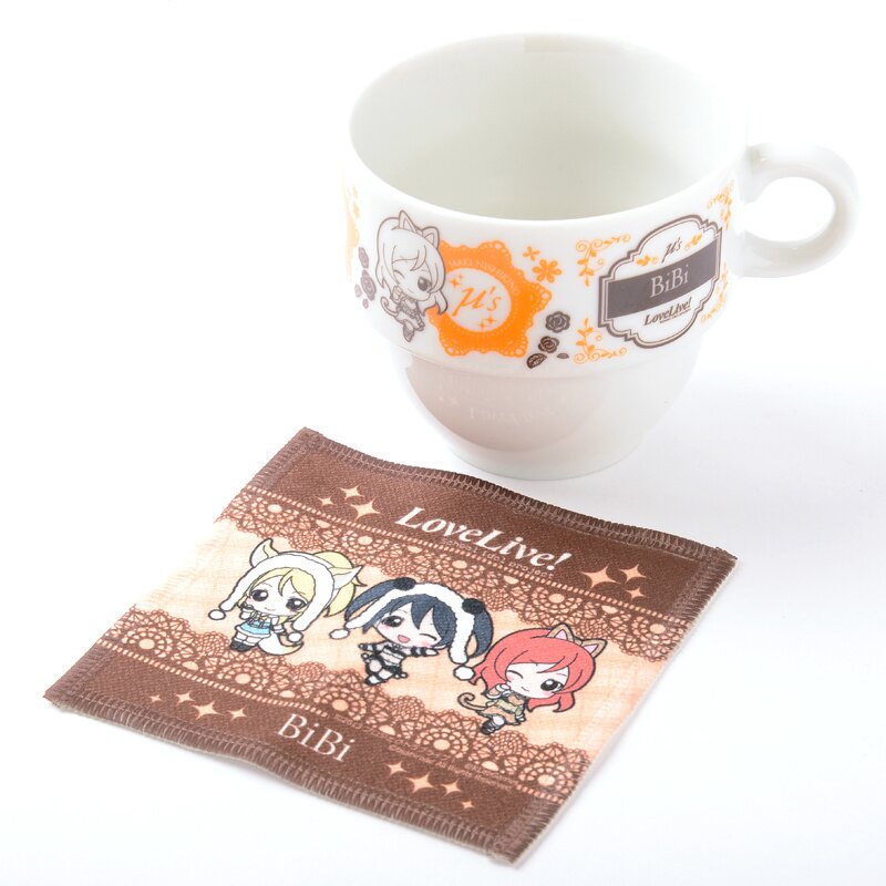 Love Live! Stackable Tea Cups with Fabric Coasters - Tokyo Otaku Mode (TOM)