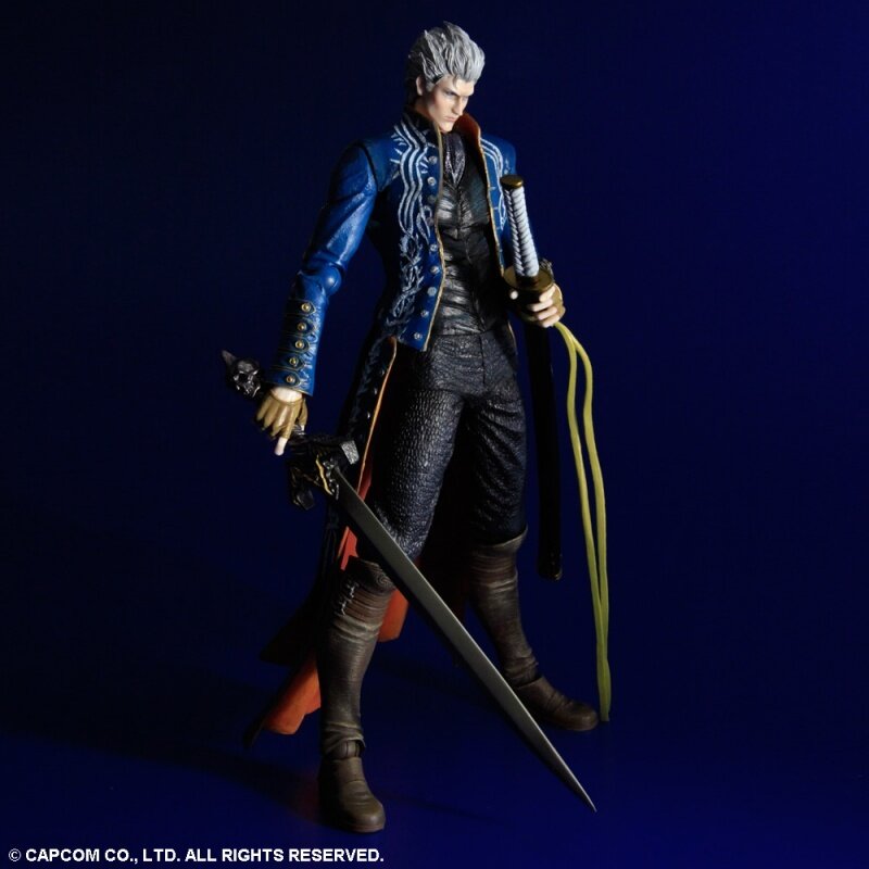 Devil May Cry 3 Play Arts Kai Vergil Figure Square Enix 924 for