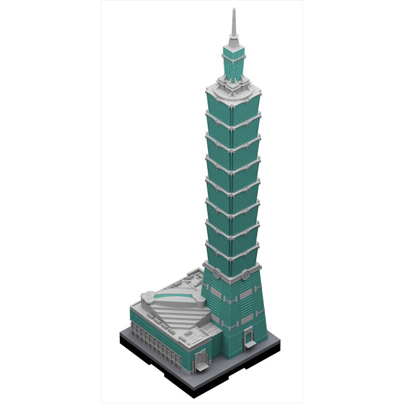 Geocraper Landmark Unit Taipei 101 - Tokyo Otaku Mode (TOM)
