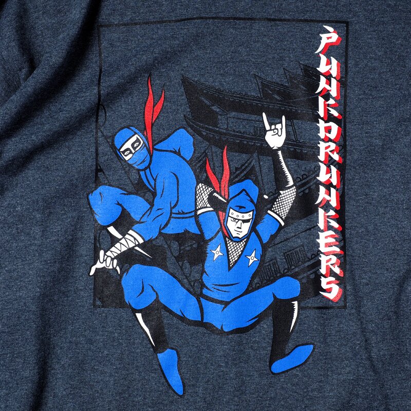 PDS x Kinnikuman] The Ninja & Aitsu Heather Black Long