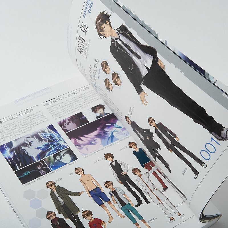 Guilty Crown Visual Collection Art Book Set