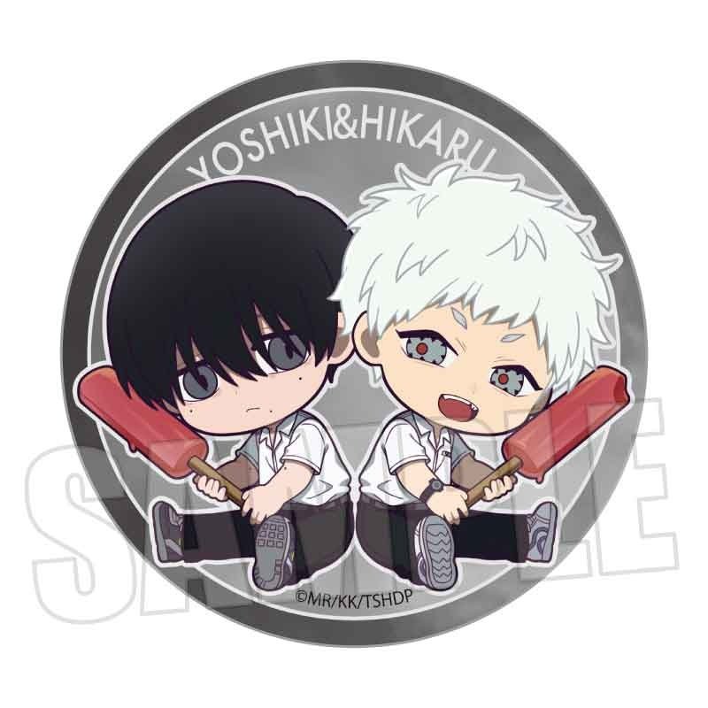 Lot De 6 Badges Pins Anime Summer HikaruDied - Multicolore, Environ 58 Mm - En Alliage, Pour Décorer Vêtements, Sacs - 11