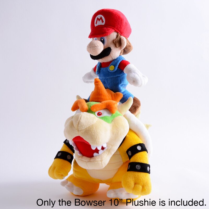 Super Mario All-Stars Bowser 10-Inch Plush