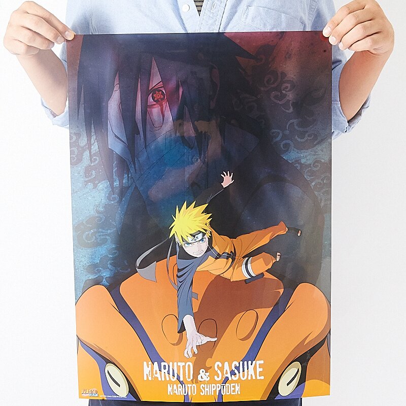 Naruto A4 Clear File Folder Shippuden 4th Fourth Hokage Minato Namikaze &  Naruto