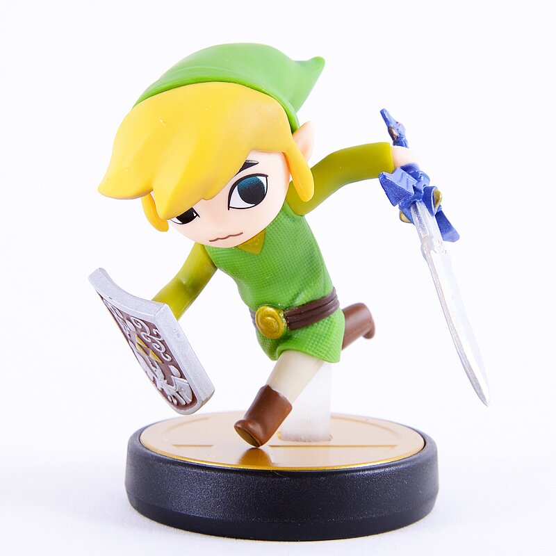 Toon Link Amiibo Super Smash Bros Series Wind Waker Legend of Zelda  Nintendo Switch 