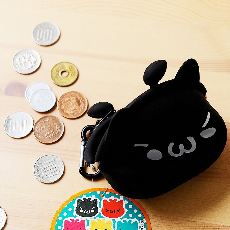Kaomoji Nekomimi Cat Ears Silicone Pouches Amuse Tokyo Otaku Mode (TOM)