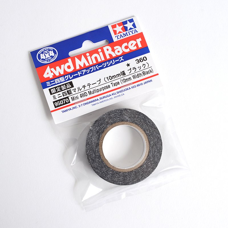 JR Mini 4WD Multipurpose Tape - 10 mm (Black) - Tokyo Otaku Mode (TOM)