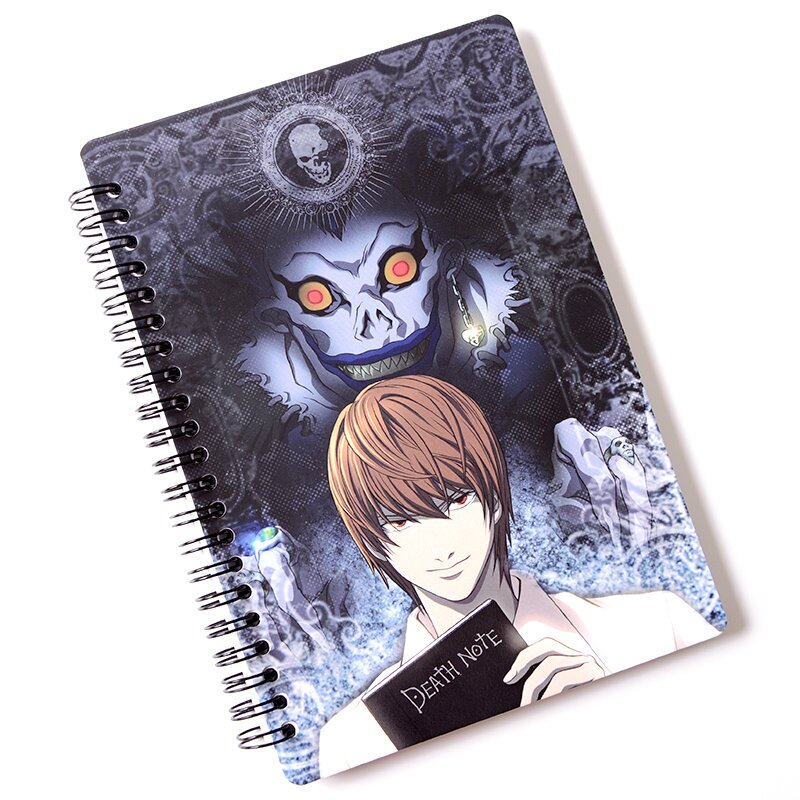 Death Note Notebook with Feather Pen Anime Theme Writing Book Kit Cosplay  Props | eBay