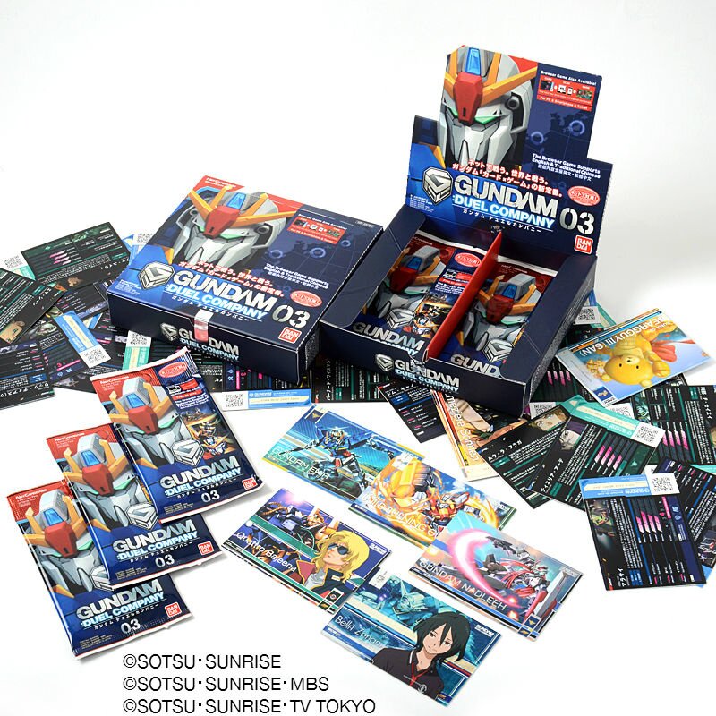 GUNDAM DUEL COMPANY パックセット 02＆03 Premium Bandai Gundam Duel Company Special Order 4種 Set