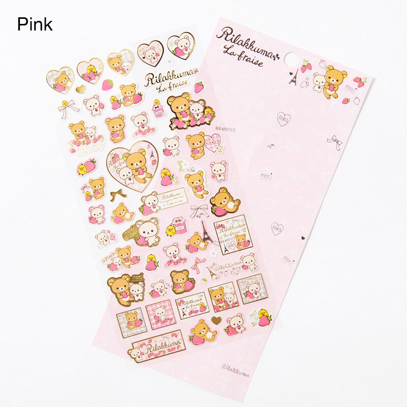 La Fraise a Paris Rilakkuma Stickers - Tokyo Otaku Mode (TOM)