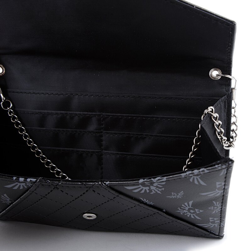 Skyward Sword Quilted Envelope Wallet w/ Chain The Legend of Zelda