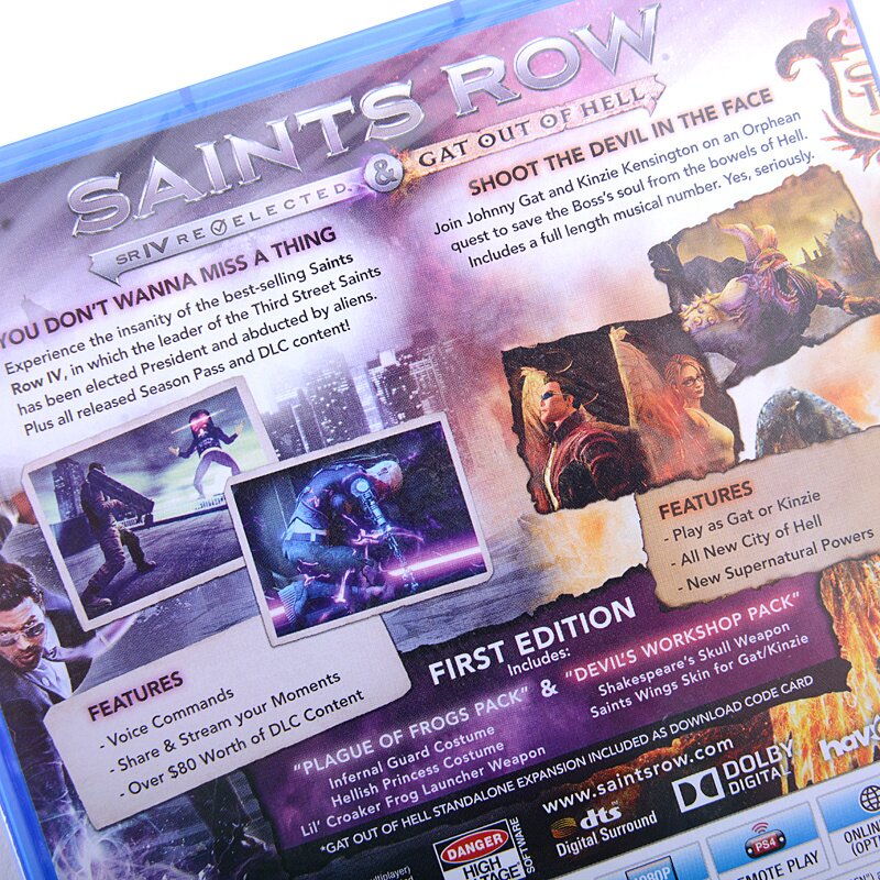 Saints Row IV: Re-Elected & Gat Out of Hell (PS4)