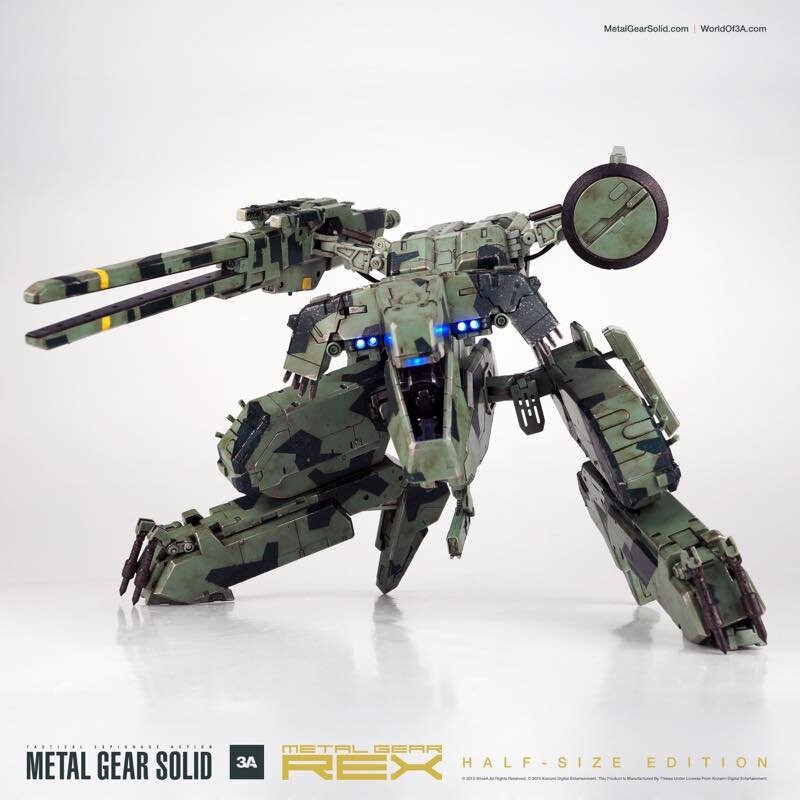 Metal Gear Solid Metal Gear Rex (Half-Size Edition) Figure: 3A 