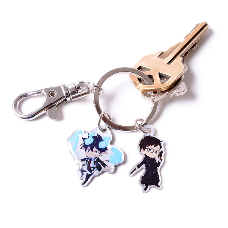 Blue Exorcist Rin & Yukio Keychain