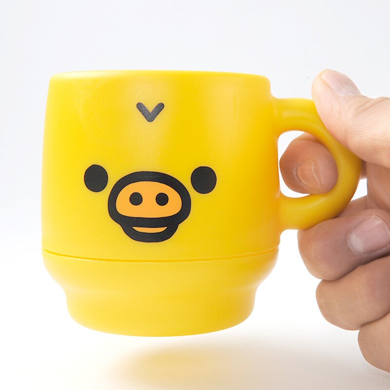 KRUUNU KUKKIA Mug Fluffy Towel Set - DOT‧點子