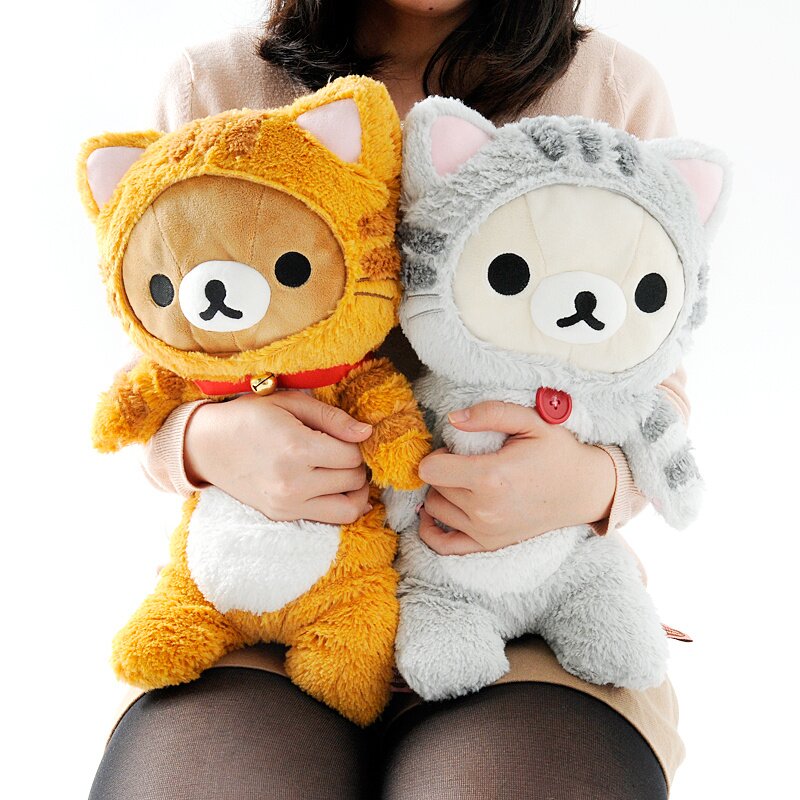 Nonbiri Neko Rilakkuma Huggable Plush Collection