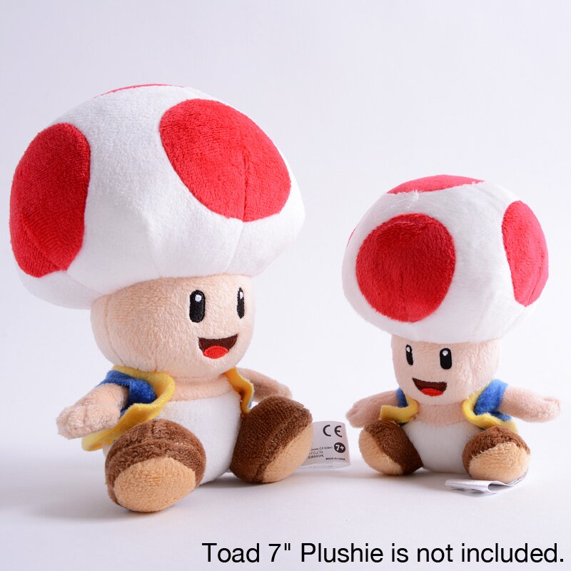 Toad 5 Plush Keychain | Super Mario