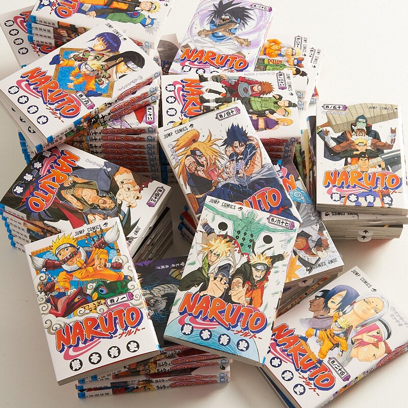 JAPAN Masashi Kishimoto manga: Naruto vol.1~72 Complete Set