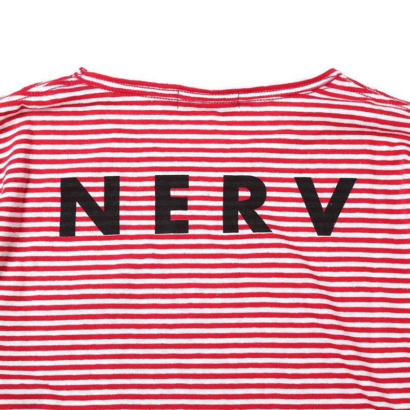 Exchange NERV Border Cutsew Shirt (Red x Black)