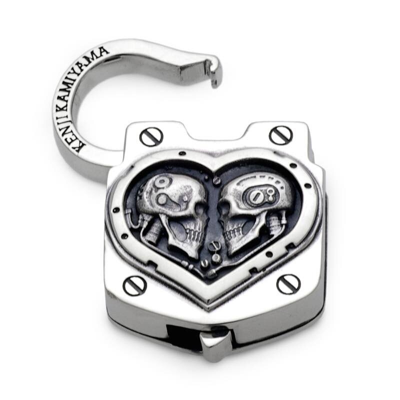 Wizard Skull Padlock Necklace - Tokyo Otaku Mode (TOM)