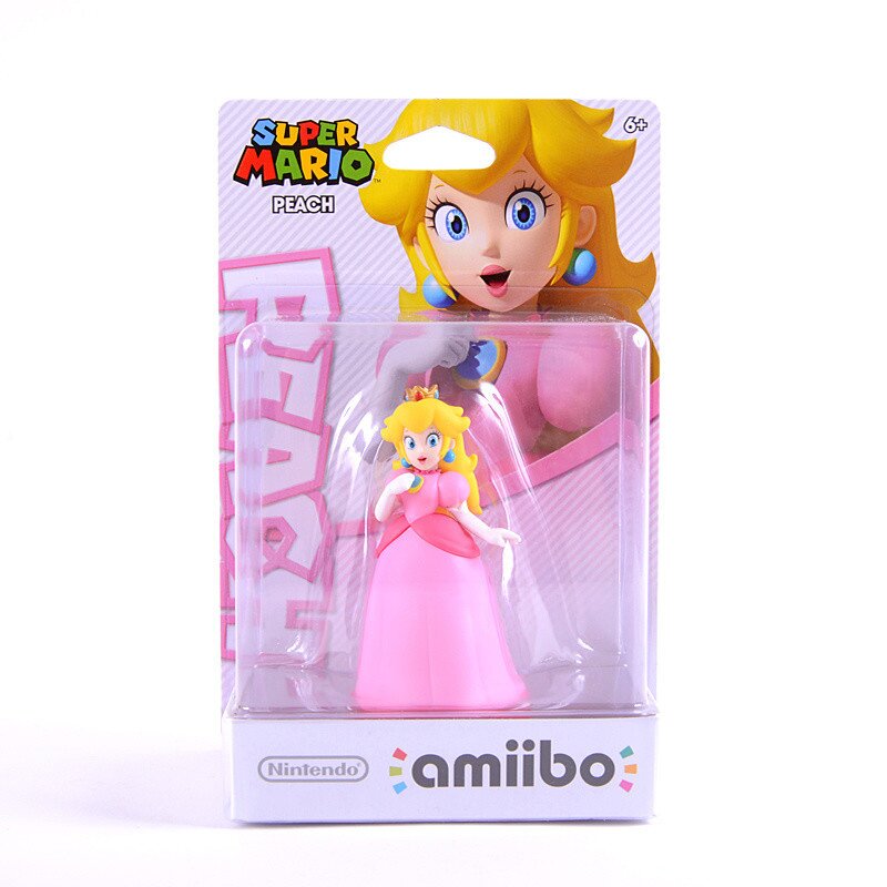 Super Mario Peach amiibo w/ Free Toad amiibo - Tokyo Otaku Mode (TOM)