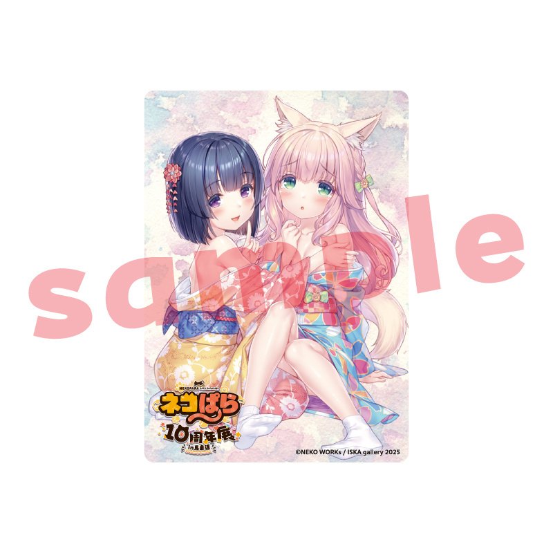 Nekopara 10th Anniversary Exhibition in Bashamichi Acrylic Trading