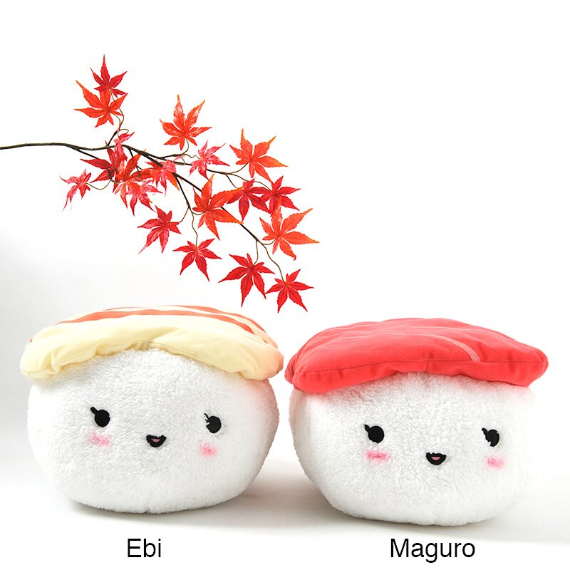 Kawaii Japanese Anime Stuffed Plush Doll Toy Cute Ebi Shrimp Sushi