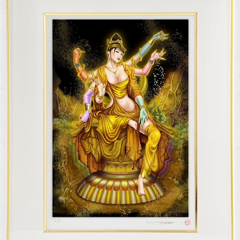 Senko Takahashi Limited Edition Signed Art Print - Asyura