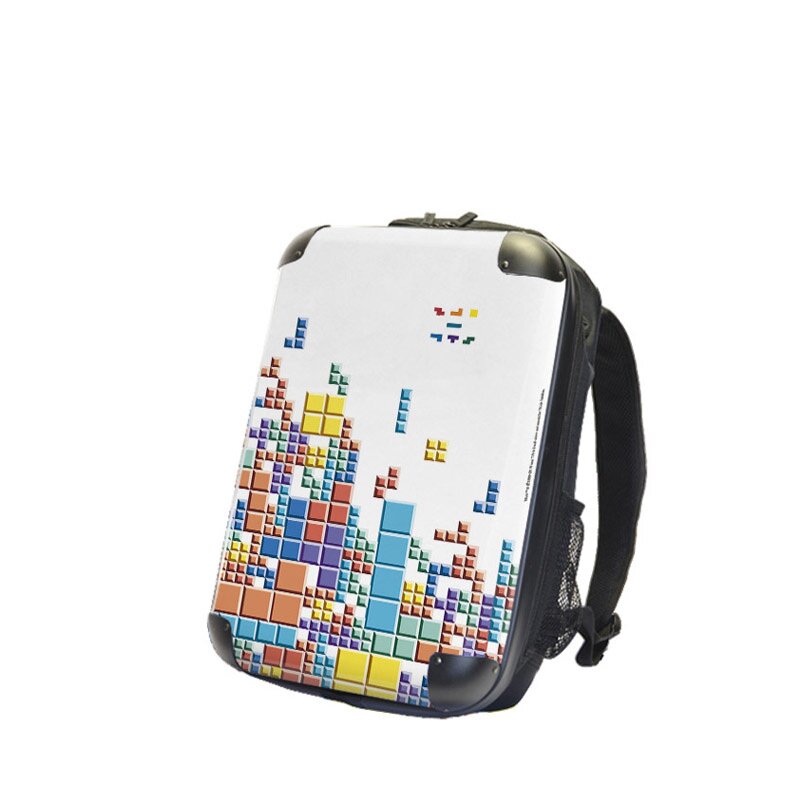 Tetris Art Suitcase & Rucksack Collection: Block (Black) - Tokyo Otaku Mode  (TOM)