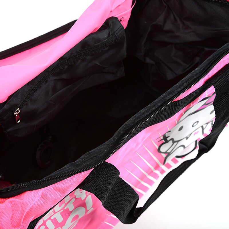 Hello Kitty Medium Duffel Bag Basics Lightweight Durable Sports Duffel Gym  Overnight Travel Bag Black or Red Inspired by You.