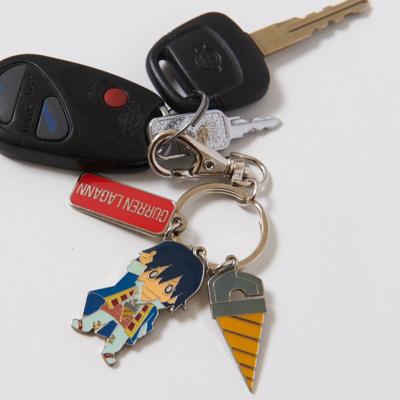 Gurren Lagann Chibi Simon Metal Charm Keychain Tokyo Otaku Mode (TOM)