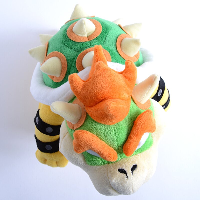 Super Mario - Bowser Medium Plush (15 Inch) – Dragons Trading