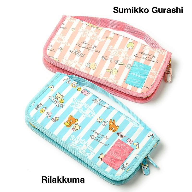 Care & Travel Item Passport Case | Rilakkuma/Sumikko Gurashi: San