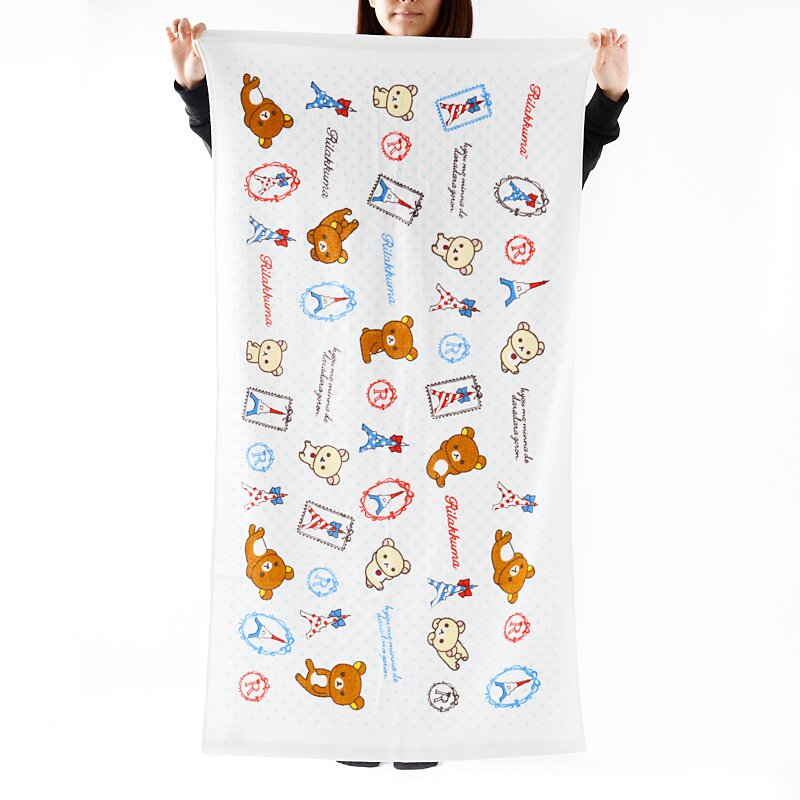 Rilakkuma La Fraise a Paris Bath Towel SanX Tokyo Otaku Mode (TOM)