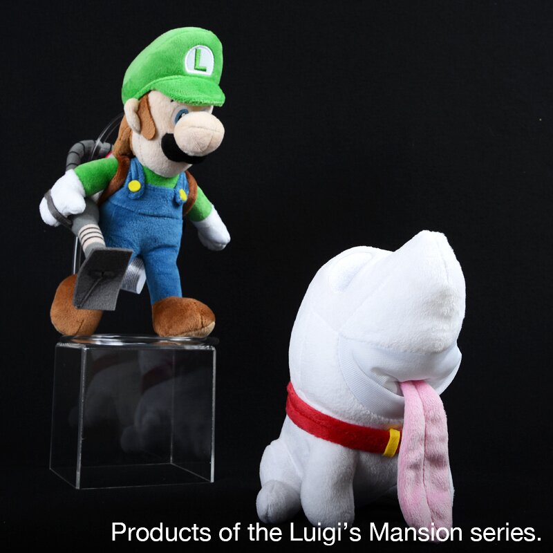 Luigi's mansion 2025 plush toys