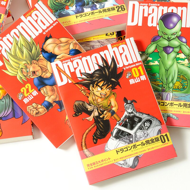 Dragon Ball: Perfect Edition Complete 34-Volume Set (Japanese Ver.):  SHUEISHA - Tokyo Otaku Mode (TOM)