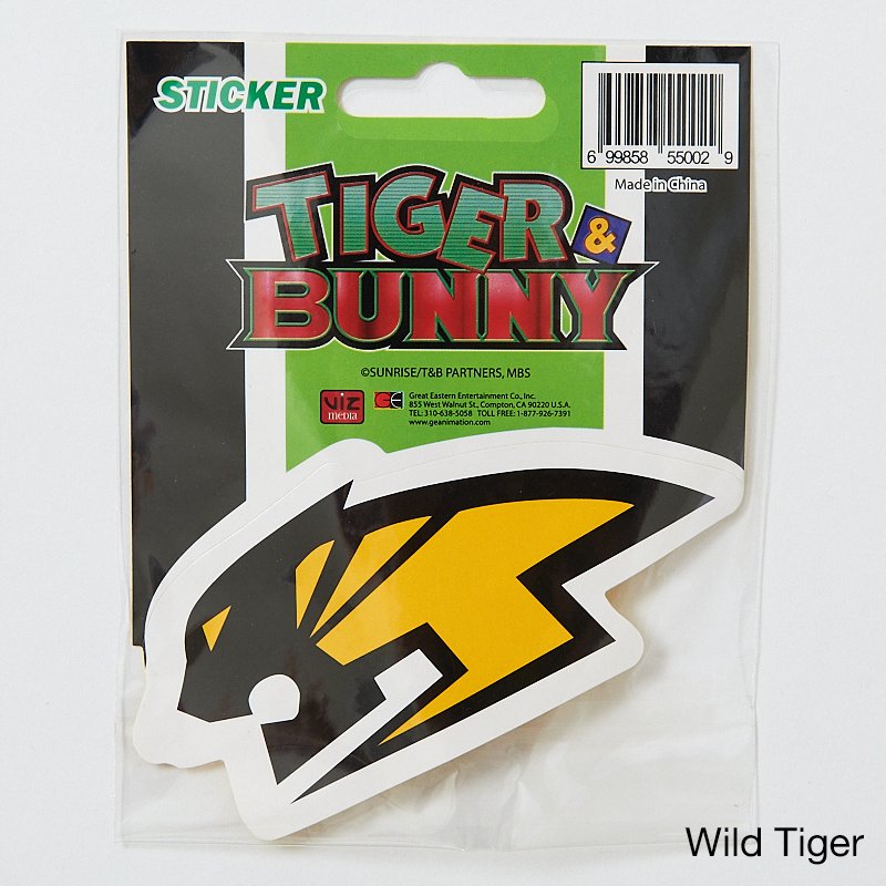 Tiger & Bunny Logo Stickers - Tokyo Otaku Mode (TOM)