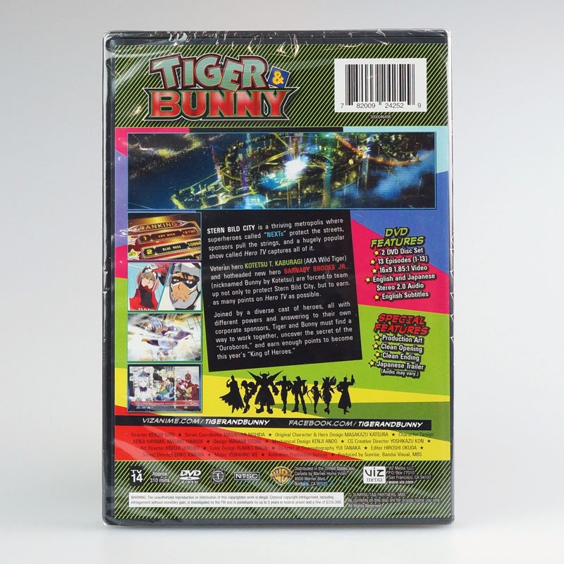 Tiger & Bunny” DVD Vol. 1 - Tokyo Otaku Mode (TOM)