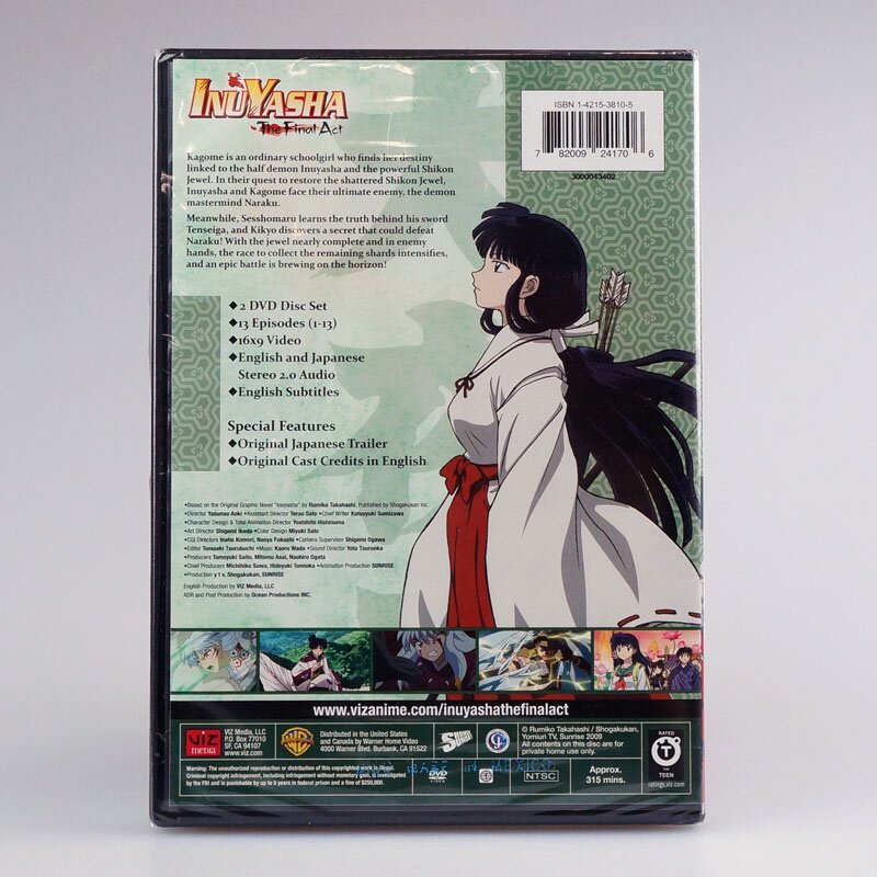 ANIME DVD Inuyasha+Final+Hanyou No Yashahime (1-241End+4 Movie+SP)ENGLISH  DUBBED