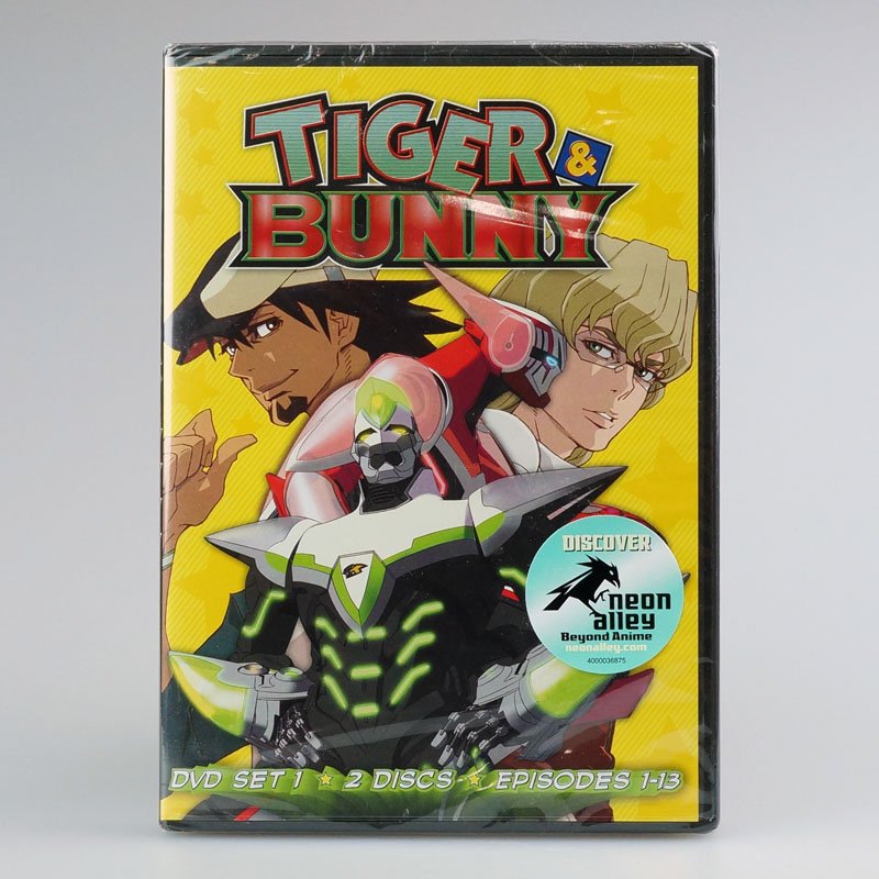 Tiger & Bunny” DVD Vol. 1 - Tokyo Otaku Mode (TOM)