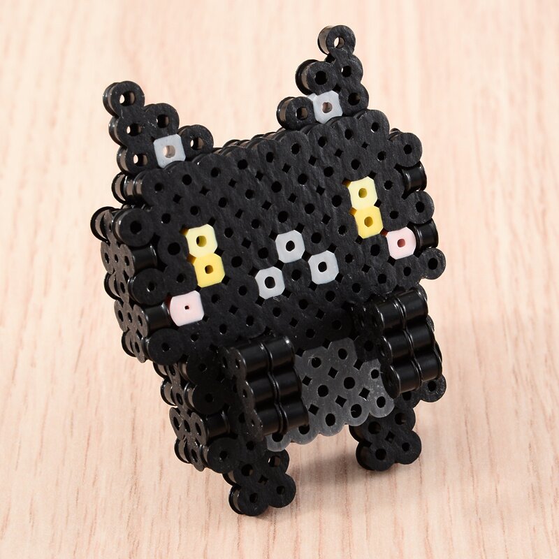 Cute Little Black Cat Beads 2 Styles Resin Beads Accessories - Temu