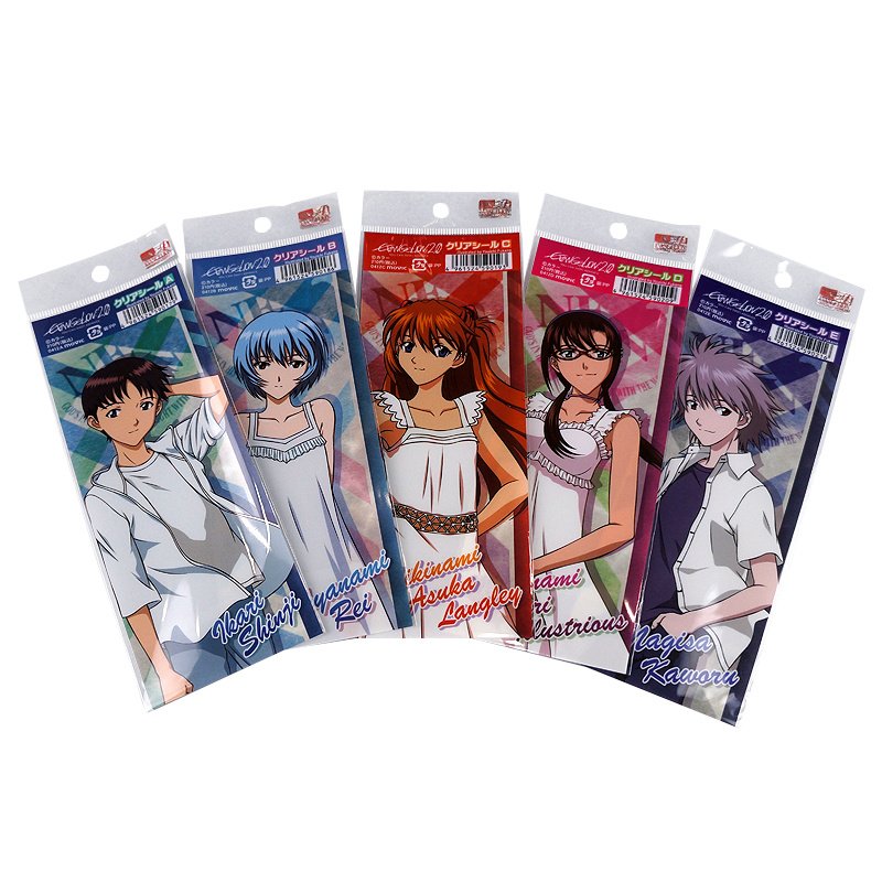 Evangelion Clear Stickers Set - Tokyo Otaku Mode (TOM)