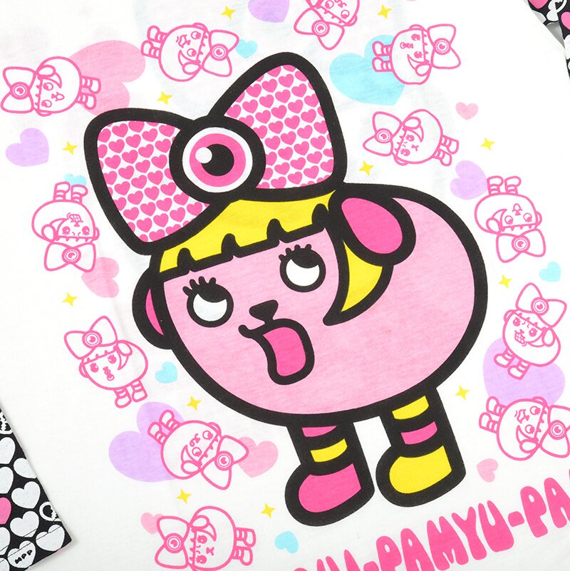 Mameshi Pamyu Pamyu Multiplying Pamyu Raglan Big Tee: Kyary