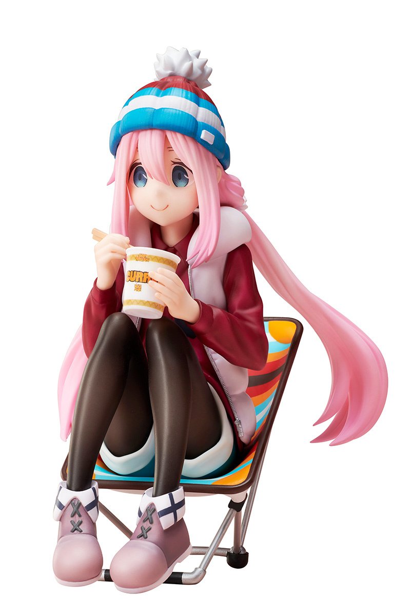 Laid-Back Camp Nadeshiko Kagamihara 1/8 Premium Noodle Stopper
