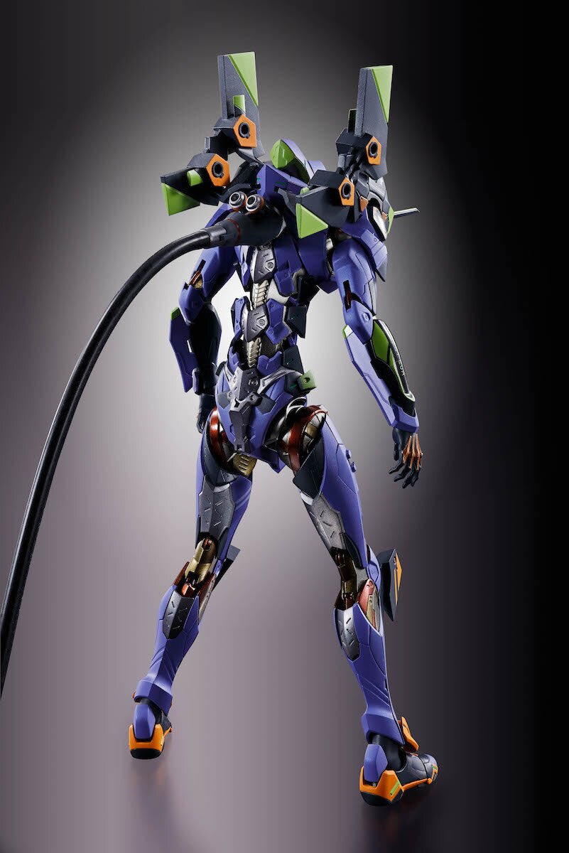 BANDAI - エヴァンゲリオン　LBUILD EVA-01 TEST TYPE NEON GENESIS EVANGELION EVA-01 TEST TYPE UNIT METALLIC COLOR