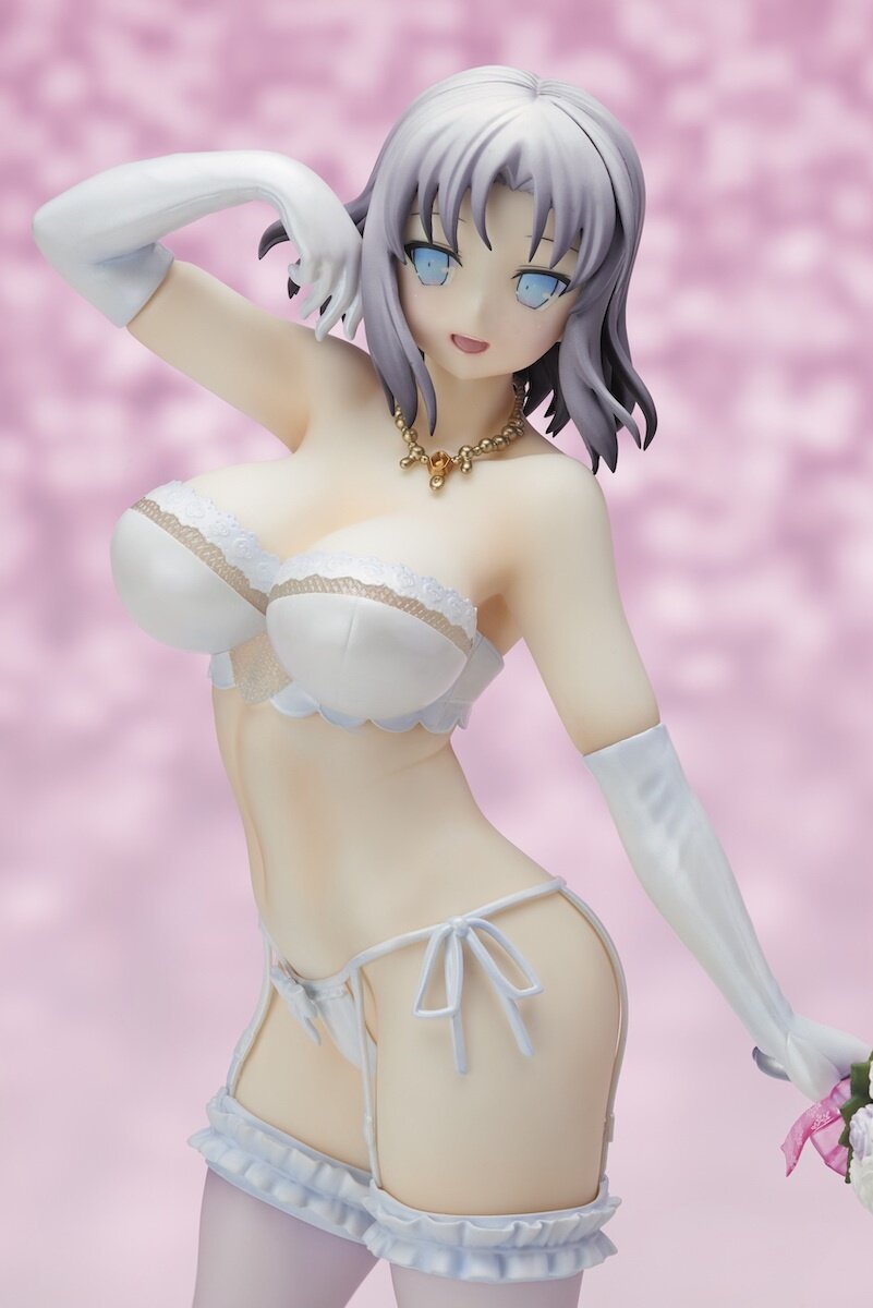 Gokubi Girls Super Premium Senran Kagura New Wave G Burst Yumi Wedding Lingerie Ver. 1 6 Scale Figure Re run