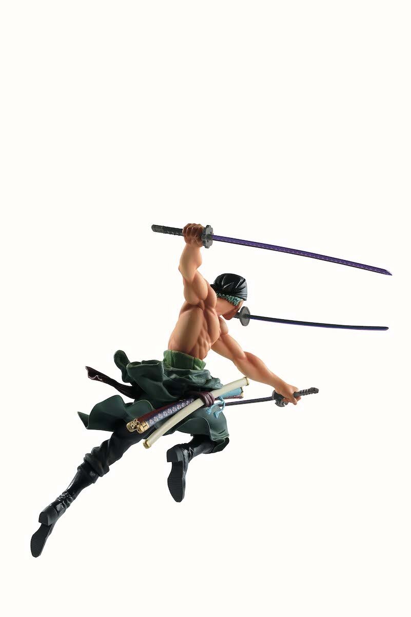 Bandai Ichiban Kuji One Piece Stampede Roronoa Zoro Figure green