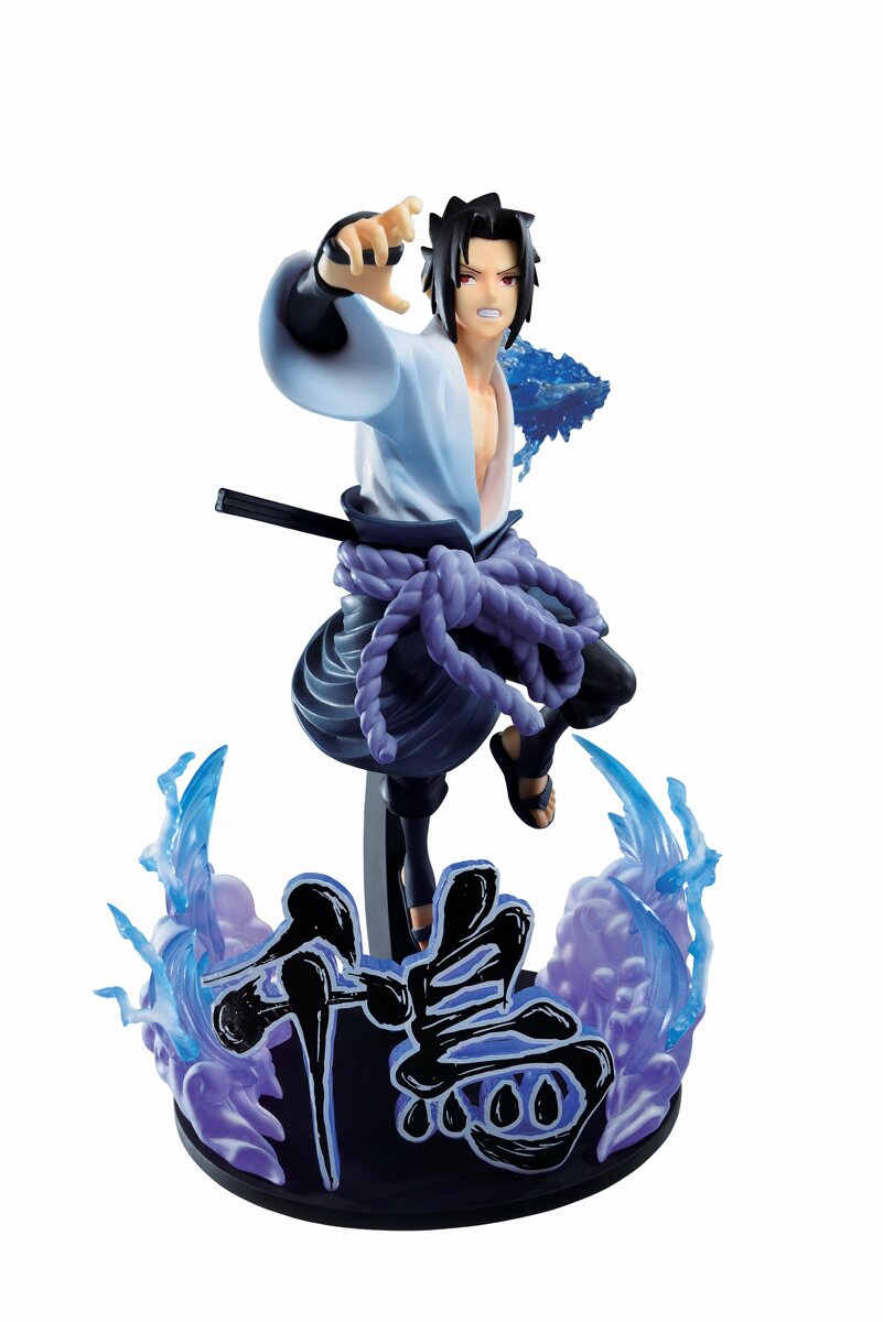 Sasuke Uchiha Chidori Action Figure Naruto Shippuden Anime PVC Figurine